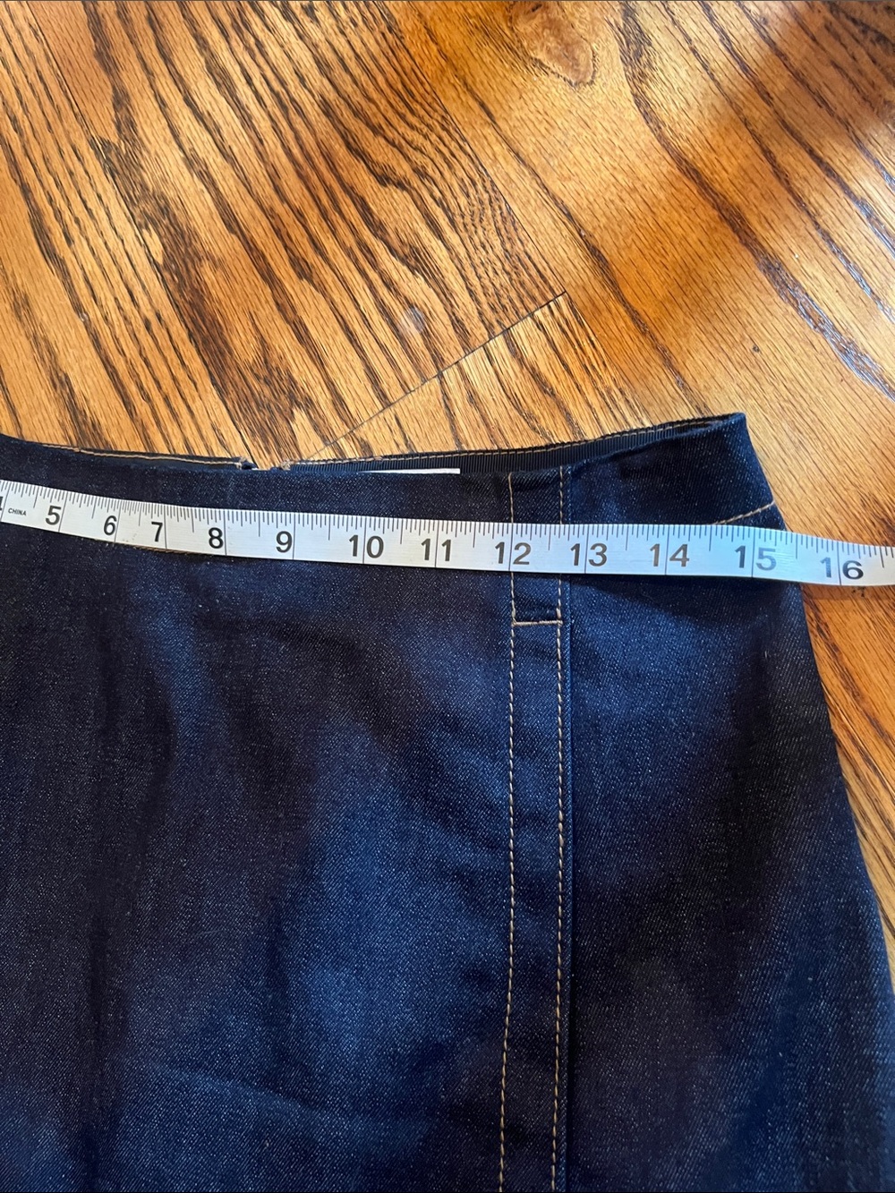 kate spade Dark Blue Denim Mini Skirt - Picture 5 of 7